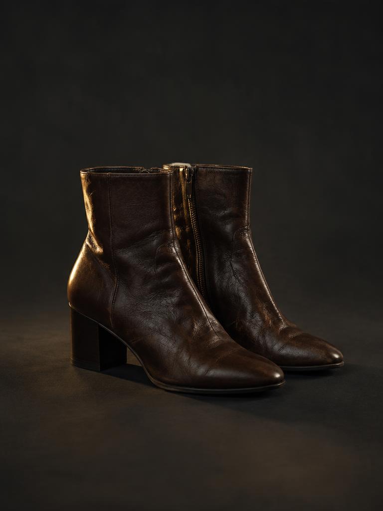 Leather Ankle Boots