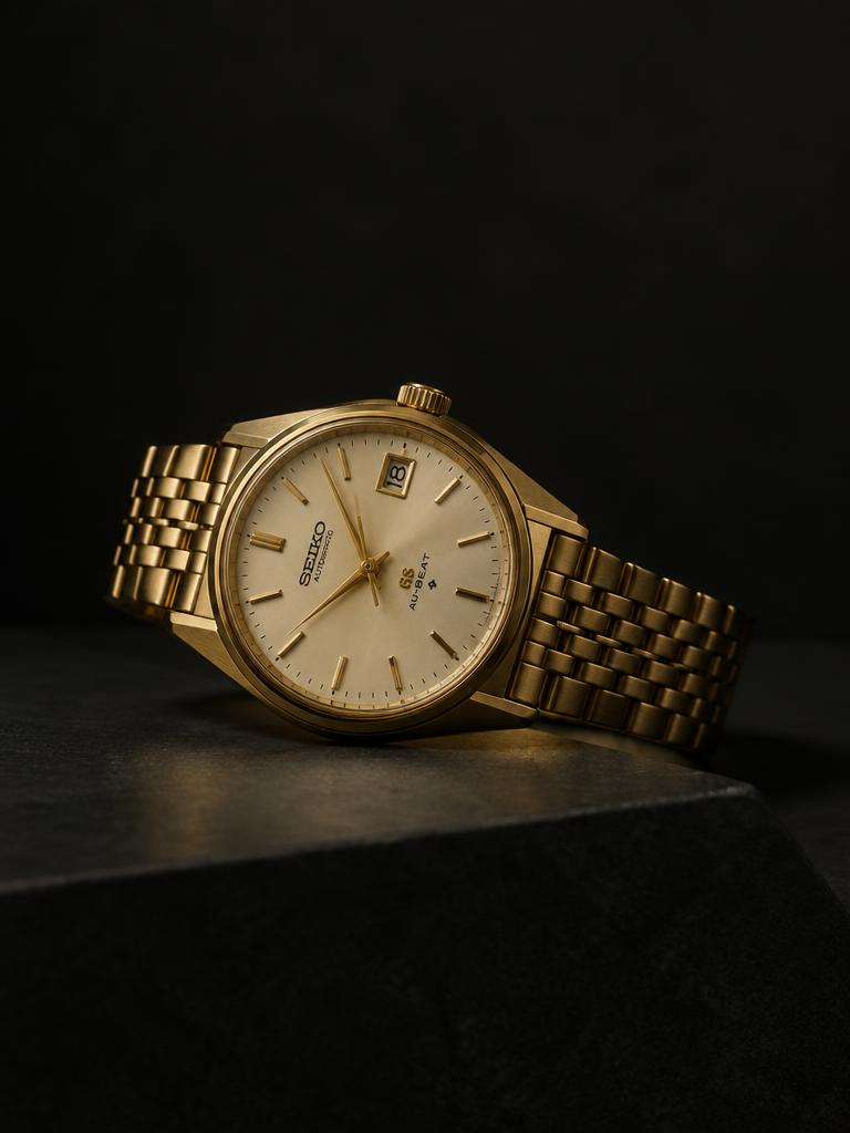 Gold-Tone Dress Watch